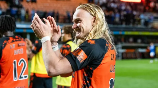 Lachlan Rose scored the opener for Dundee United