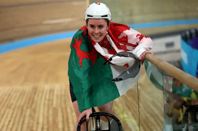 Gold medalist, Emma Finucane of Team Wales