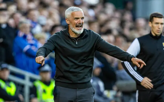 Dundee United manager Jim Goodwin