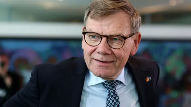 German Foreign Minister Johann David Wadephu arrives for the weekly federal government cabinet meeting on June 10, 2026 in Berlin