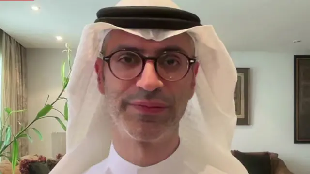 Dr Bader Al Saif, Professor at Kuwait University looking to screen.