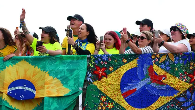 Brazil fans