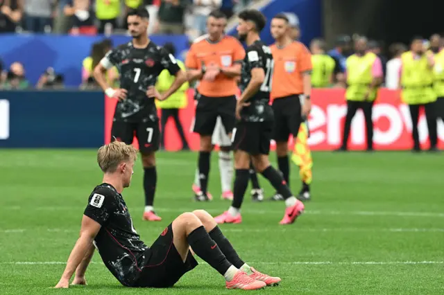 Canada players slump at full-time