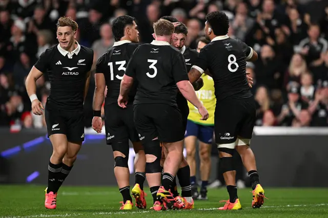 New Zealand celebrate