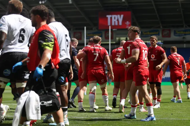Jac Morgan scores a second try for Wales