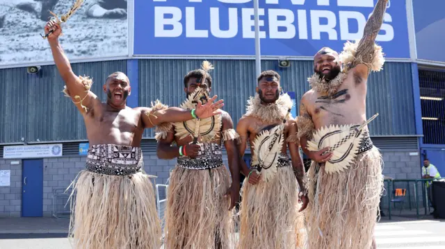 Fijians at Cardiff City Stadium