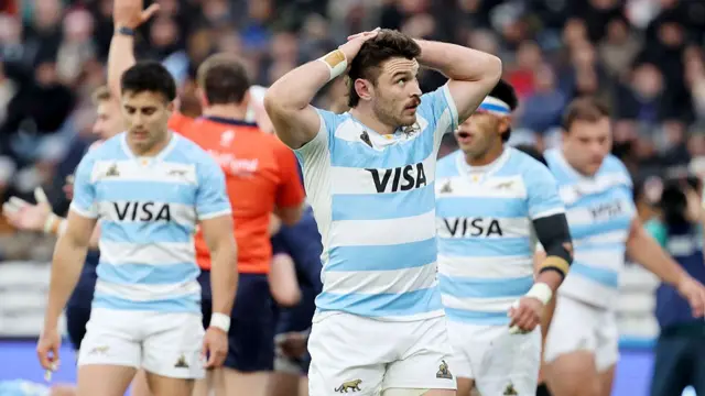 Argentina rugby players