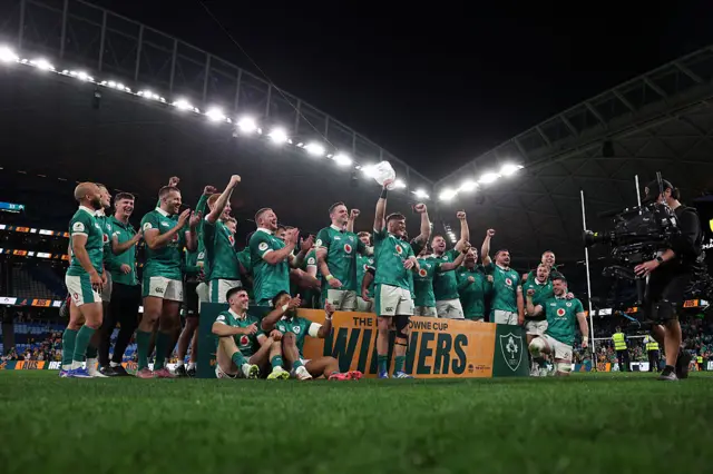 Ireland lift the Lansdowne Cup