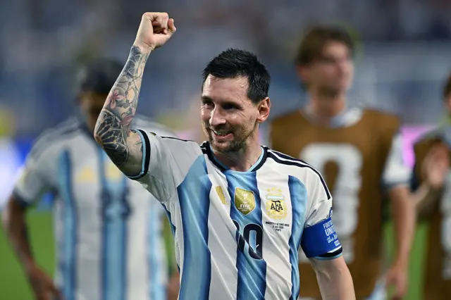 FT: Argentina 3-2 Cape Verde