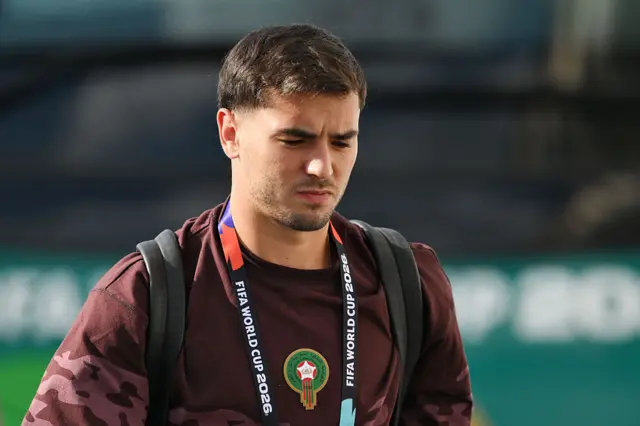 Morocco forward Brahim Diaz
