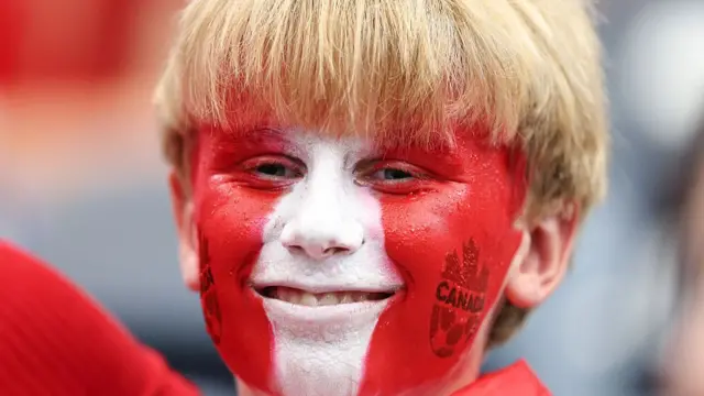 Canada fan in the stadium