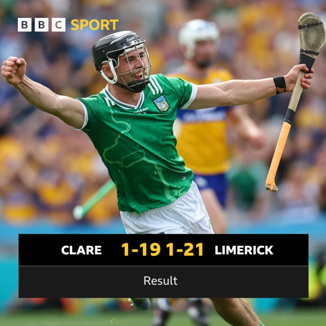 FT: Clare 1-19 Limerick 1-21
