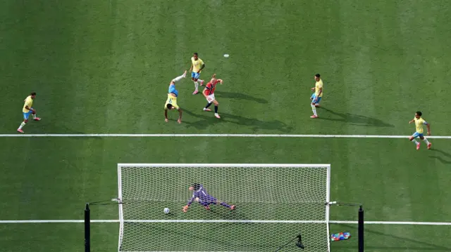 Erling Haaland scores