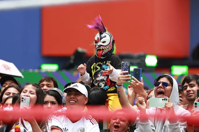 Wrestling in Mexico City
