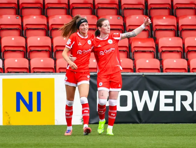 McGuinness sisters celebrate
