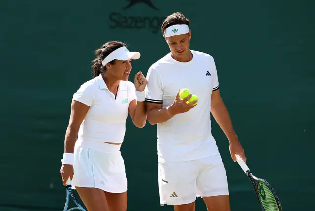 Heather Watson and Marcus Willis