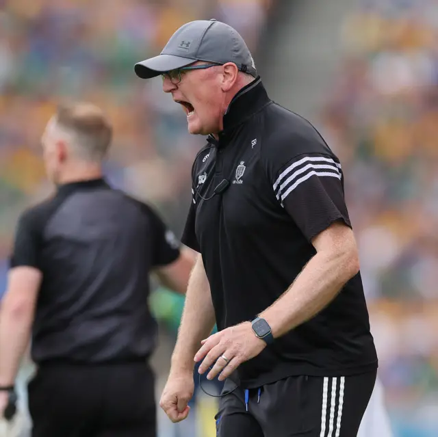 Clare's Manager Brian Lohan