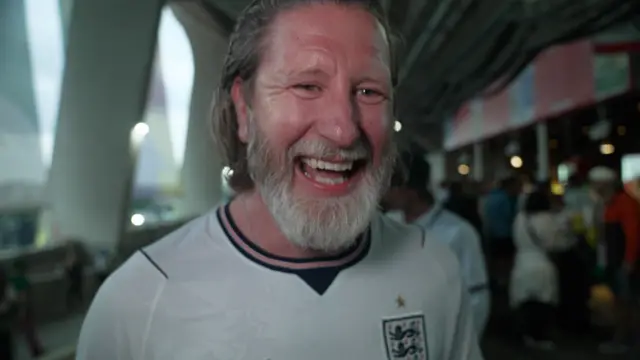 England fan Matt