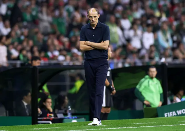 Thomas Tuchel with his arms folded