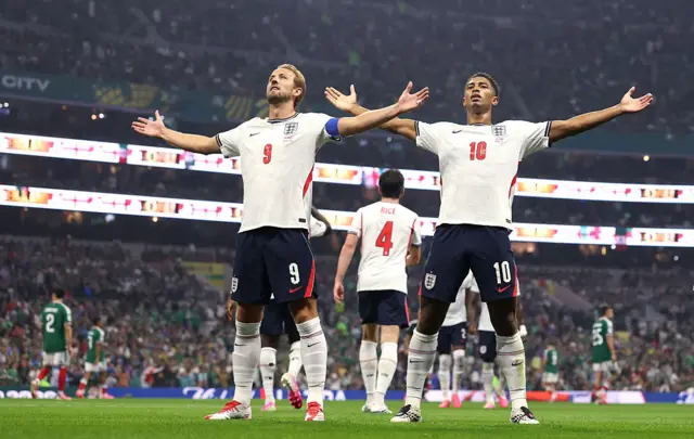 Harry Kane and Jude Bellingham