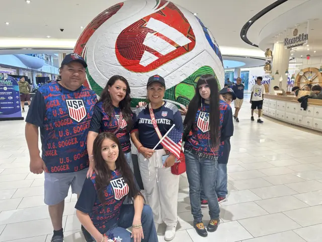 US fans get ready to watch match against Belgium