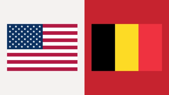 USA/BEL flags