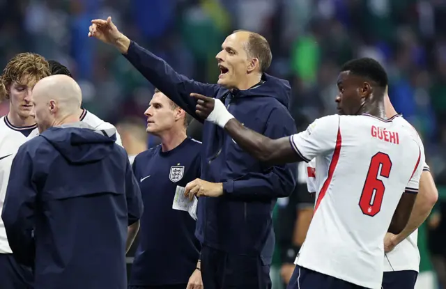 Thomas Tuchel shouts at his players