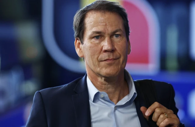 Belgium coach Rudi Garcia arrives