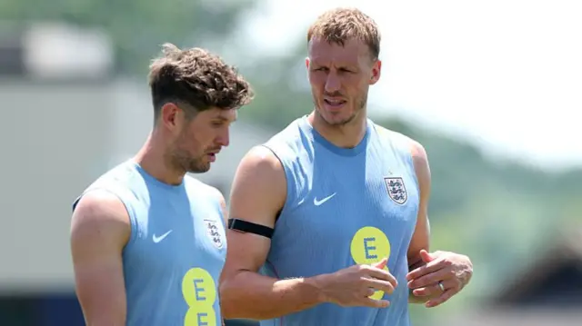 John Stones and Dan Burn