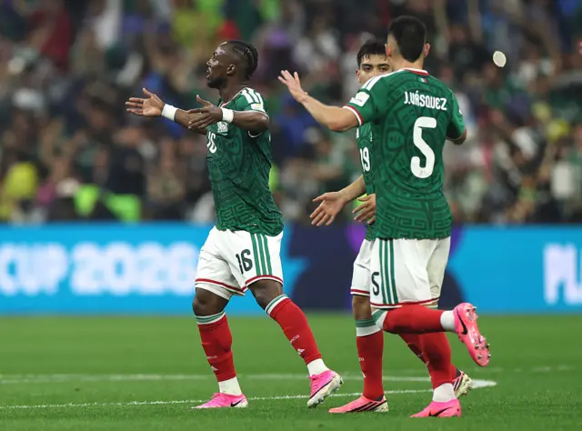 Julian Quinones celebrates