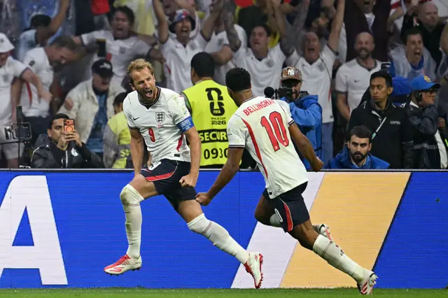 Harry Kane and Jude Bellingham