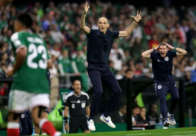 Thomas Tuchel reacts