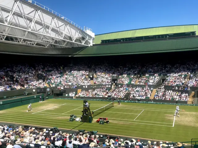 Court One in the sun