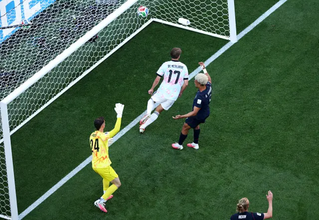 Charles De Ketelaere #17 of Belgium scores his team's first goal