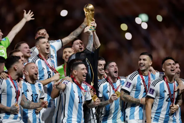 Argentina World Cup trophy