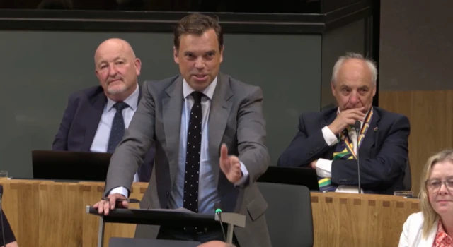 ken skates on the senedd