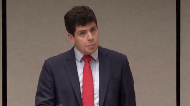 huw thomas in the senedd