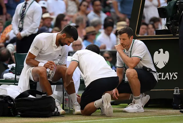 Djokovic treatment