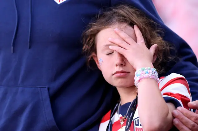 US fans in the stands