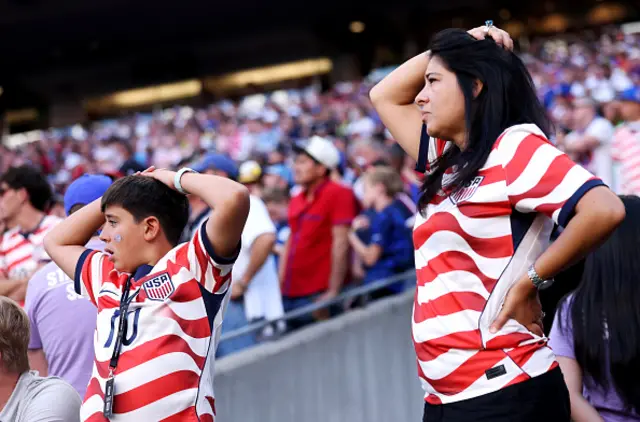 US fans in the stands