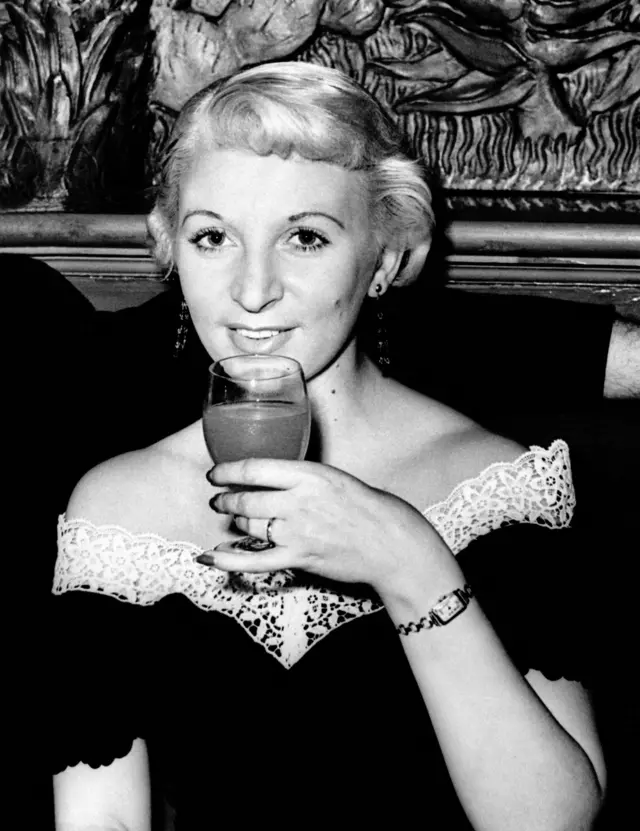 A black and white image of Ruth Ellis