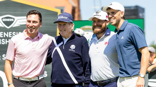 Scott Brown, Kenny Dalglish, Tyrrell Hatton and Ryan Christie