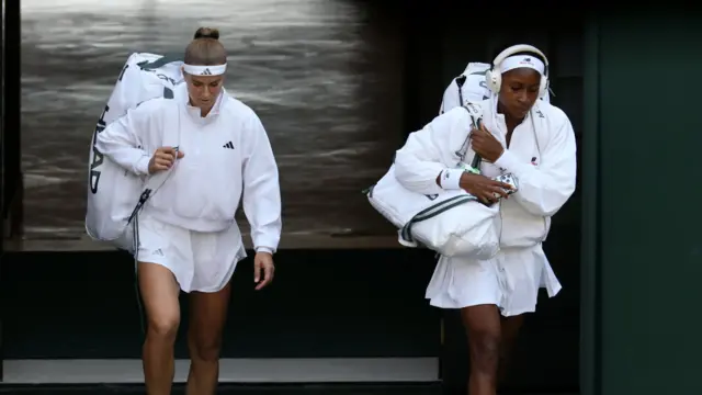 Coco Gauff and Karolina Muchova