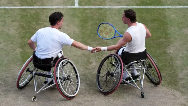 Alfie Hewett and Gordon Reed