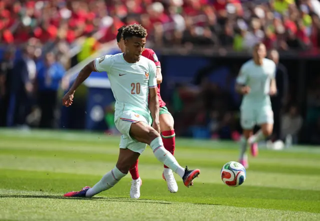 Desire Doue on the ball