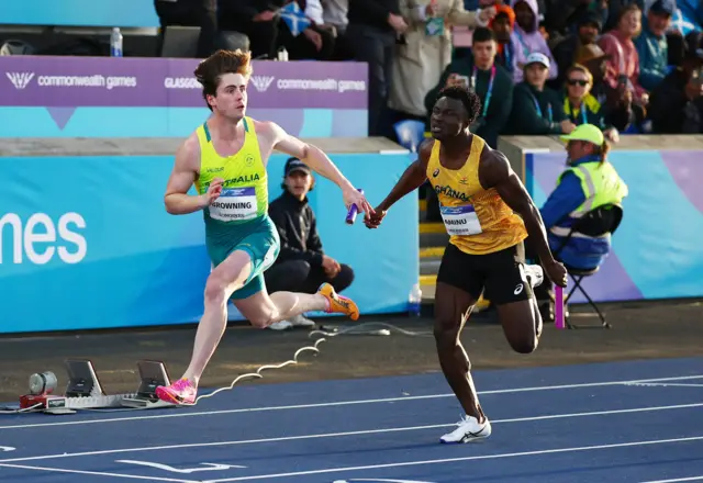 Rohan Browning wins for Australia