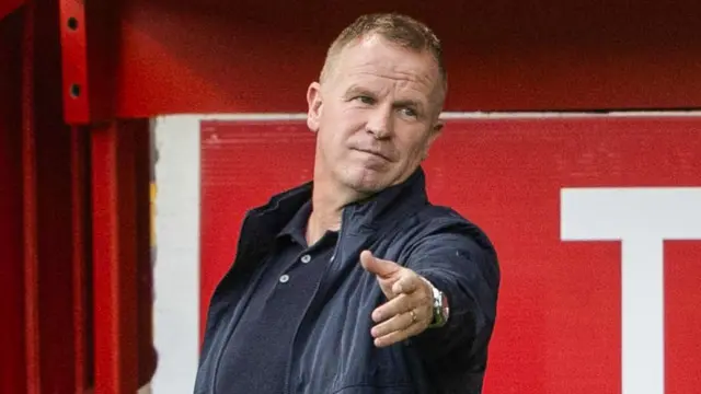Hearts head coach Wouter Vrancken