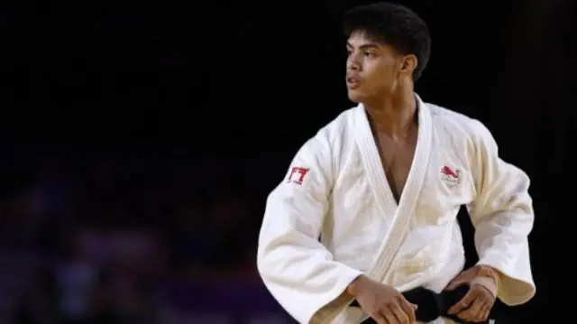 England judoka Ethan Nairne