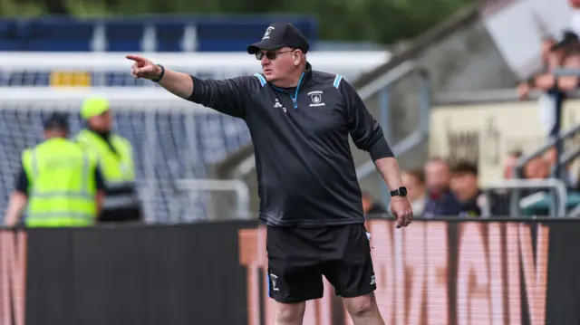 Falkirk manager John McGlynn