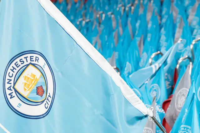 Manchester City flag